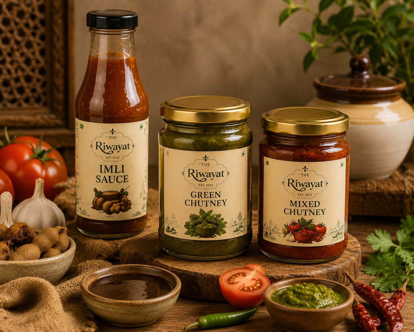 The Riwayat | Authentic Pakistani Food & Desi Products Online sauces and chutney